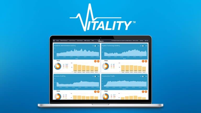 Vitality Cover Image With Software on Laptop