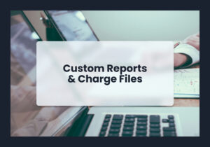 Custom Reports and Charge Files for VITALITY Utility Billing and Full Utility Solutions.